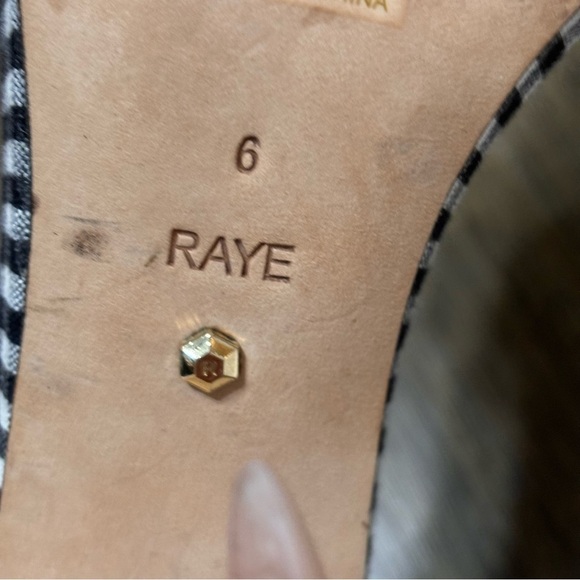 Lovers + Friends X RAYE houndstooth sexy dorsay heels size 6 “ Charlotte “ - Picture 10 of 11